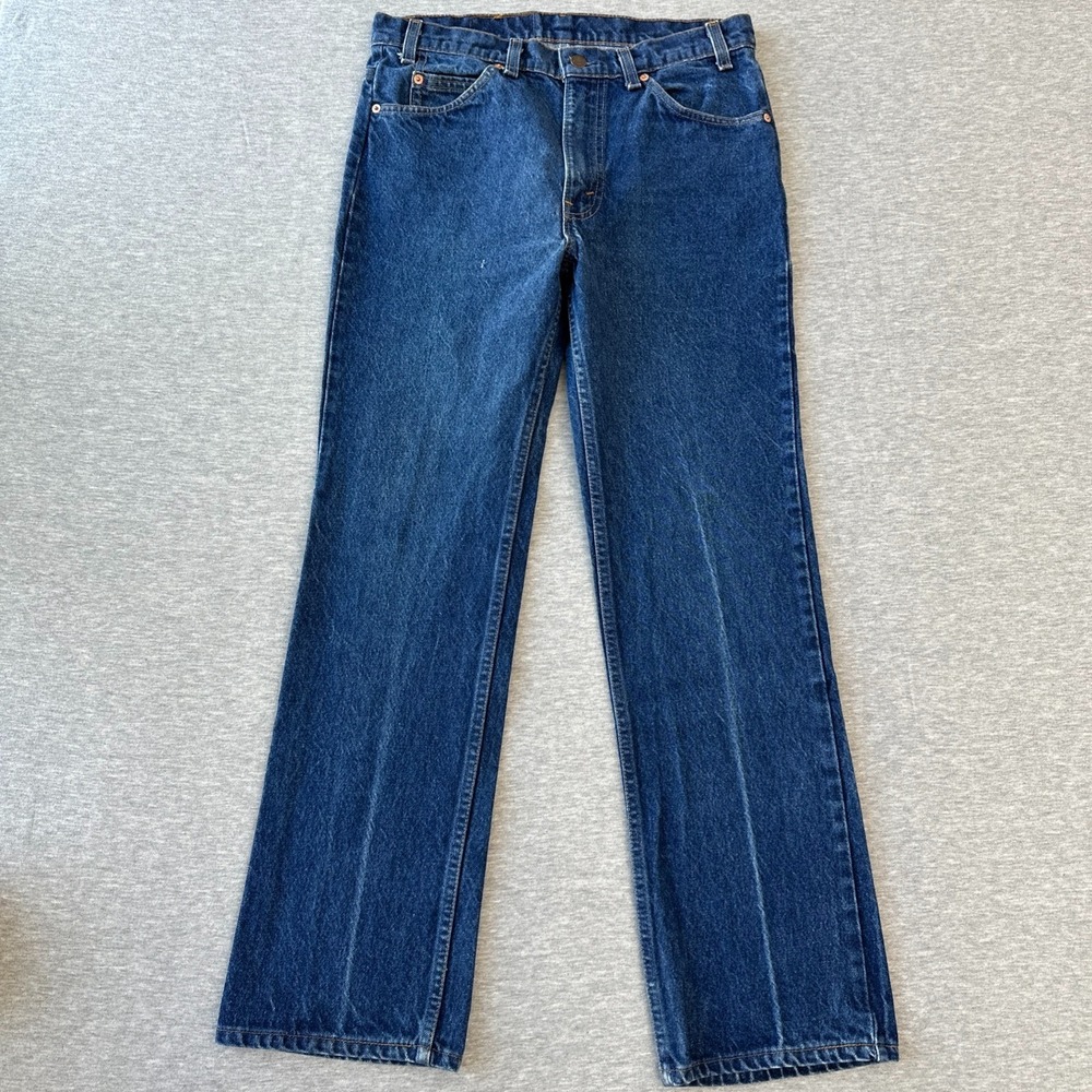 Levi's 517 Orange Tab 33x31 (Fit 32x30) Made in USA 100% Cotton